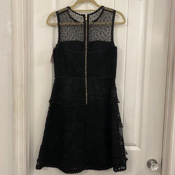 LILLY PULITZER black dress, Size 6 - Picture 2 of 5